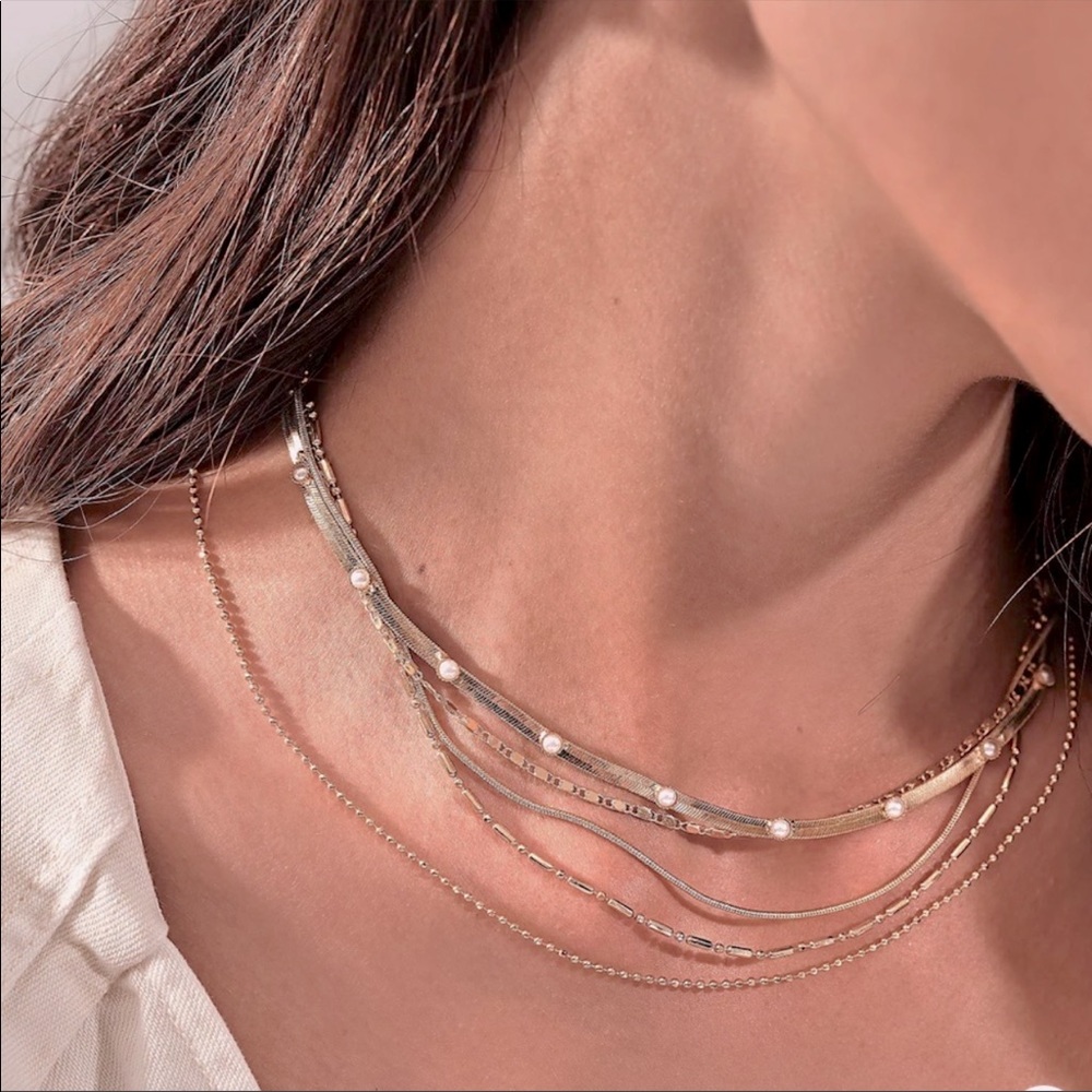 Free people layer necklaces 💍